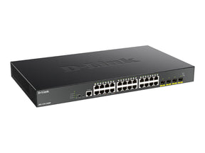 D-Link DGS 1250-28XMP - Switch - L3 Lite - Smart - 24 x 10/100/1000 (PoE)