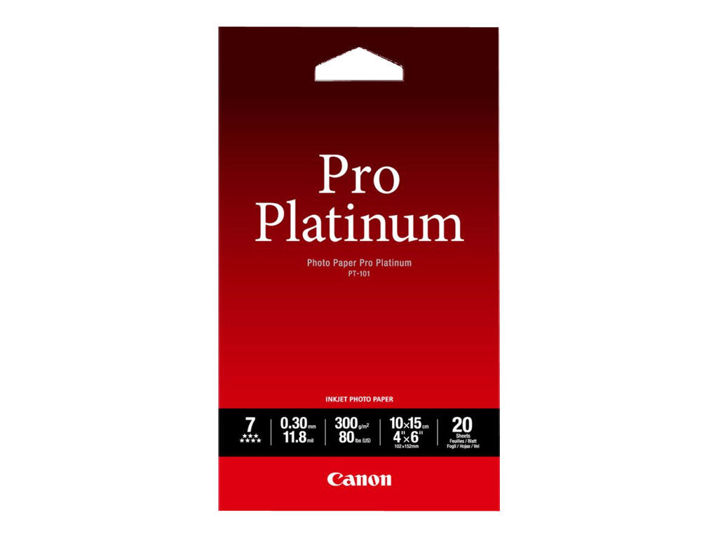 Canon Photo Paper Pro Platinum - 100 x 150 mm