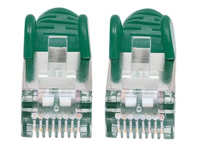 Intellinet Network Patch Cable, Cat5e, 2m, Green, CCA, SF/UTP, PVC, RJ45, Gold Plated Contacts, Snagless, Booted, Lifetime Warranty, Polybag - Patch-Kabel - RJ-45 (M)