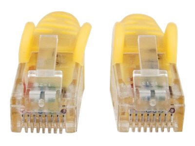 Intellinet Network Patch Cable, Cat6, 1.5m, Yellow, CCA, U/UTP, PVC, RJ45, Gold Plated Contacts, Snagless, Booted, Lifetime Warranty, Polybag - Patch-Kabel - RJ-45 (M)