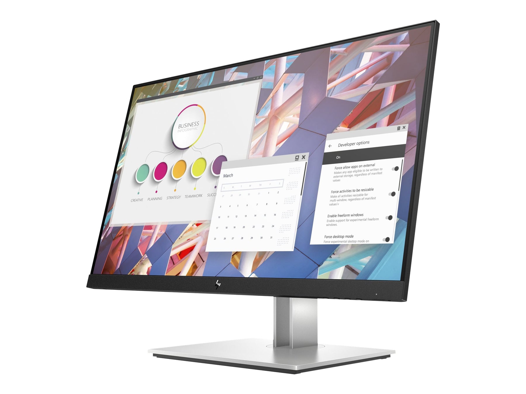 HP E24 G4 - E-Series - LED-Monitor - 60.5 cm (23.8")