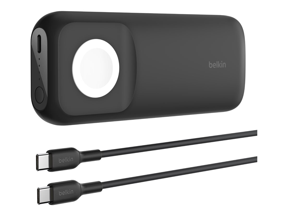 Belkin BoostCharge Pro - Induktive Power Bank - 10000 mAh - 20 Watt - Fast Charge, PD 3.0 (magnetisch, 24 pin USB-C)