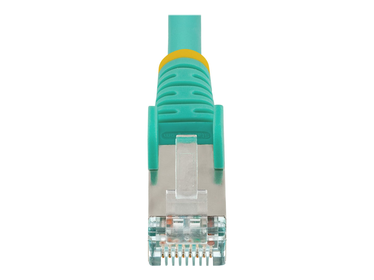 StarTech.com 3m CAT6a Ethernet Cable - Aqua - Low Smoke Zero Halogen (LSZH)