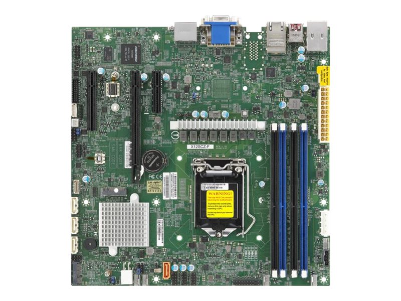 Supermicro X12SCZ-QF - Motherboard - micro ATX