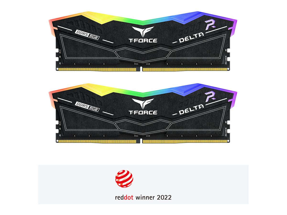 Team Group T-Force DELTA RGB - DDR5 - Kit - 32 GB: 2 x 16 GB