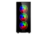 Sharkoon TG5 PRO RGB - Tower - ATX - Seitenteil mit Fenster (gehärtetes Glas)