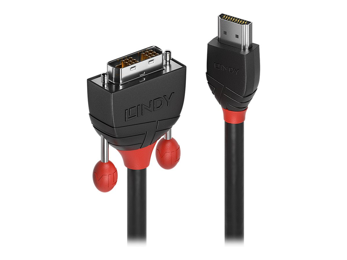 Lindy Black Line - Videokabel - Single Link - HDMI (M)