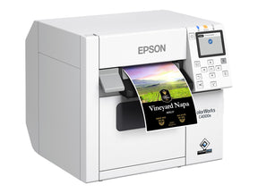 Epson ColorWorks CW-C4000E (BK) - Etikettendrucker - Farbe - Tintenstrahl - Rolle (10,2 cm)