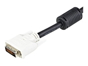 StarTech.com DVI-D Dual Link Kabel 1m (Stecker/Stecker) - DVI 24+1 Pin Monitorkabel Dual Link - DVI Anschlusskabel mit Ferritkernen - DVI-Kabel - Dual Link - DVI-D (M)