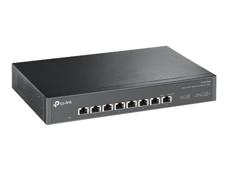 TP-LINK TL-SX1008 V1 - Switch - Desktop, an Rack