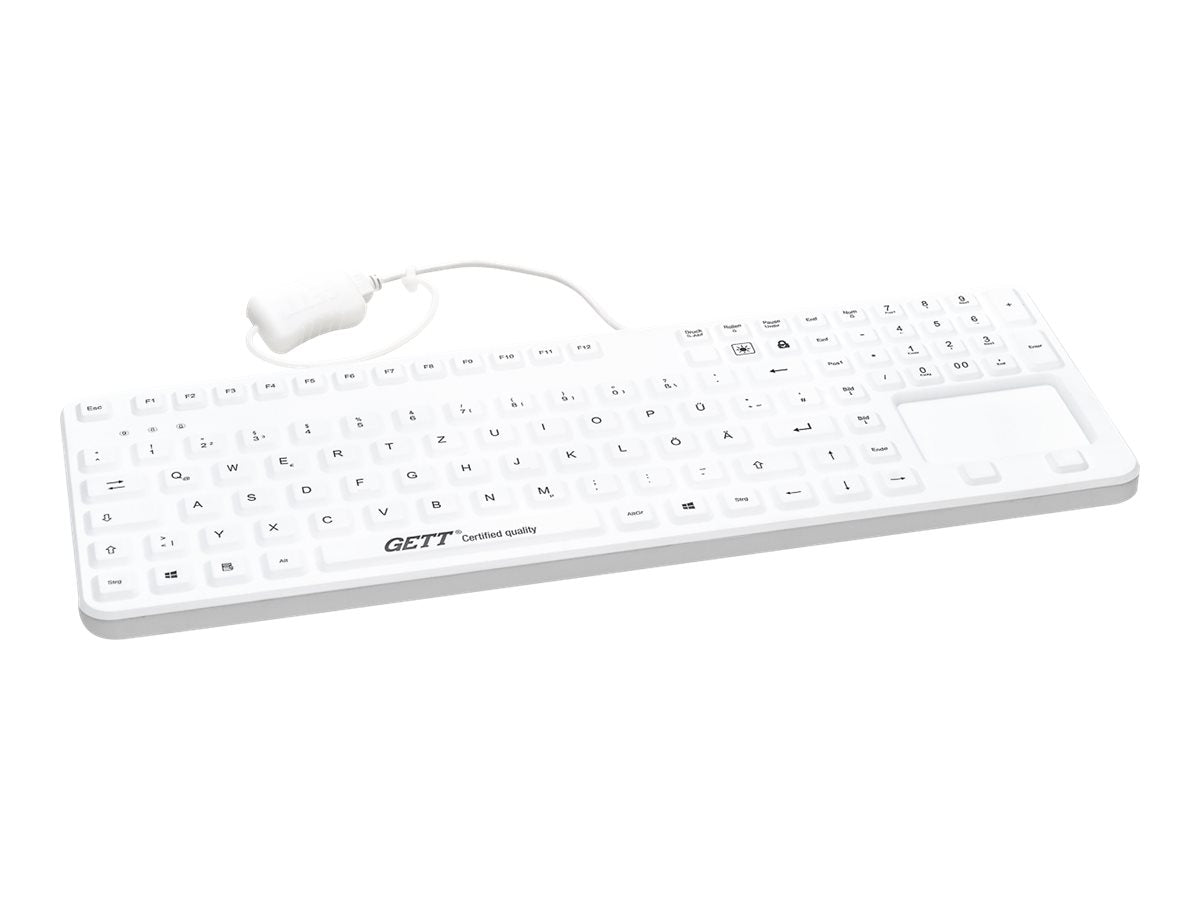 GETT CleanType Prime Touch+ - Tastatur - mit Touchpad