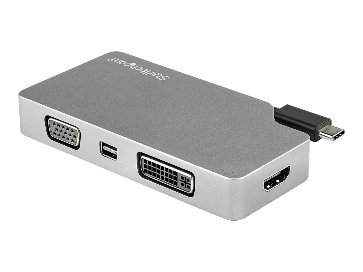 StarTech.com USB-C Video Adapter Multiport - Space Grau