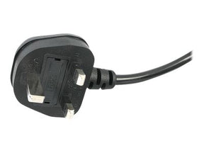 StarTech.com 1m Standard Laptop Stromkabel für UK - BS-1363 auf IEC320 C7 Netzkabel - Stromkabel - IEC 60320 C7 bis BS 1363 (M)