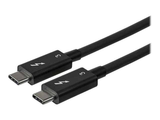 StarTech.com 0.8m Thunderbolt 3 auf Thunderbolt 3 Kabel - 40Gbps - TB3 zertifiziert- USB-C kompatibel - Activ - 100W PD (TBLT34MM80CM)