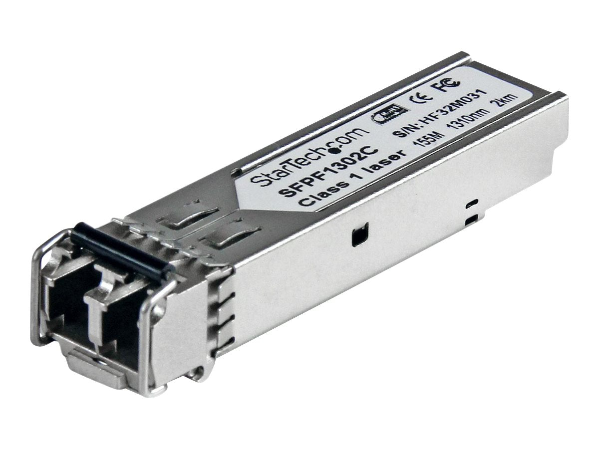 StarTech.com Cisco kompatibles 100MBit/s SFP Transceiver Modul MM LC - Mini-GBIC bis 2Km - LWL / Glasfaser Transceiver mit DDM 1310nm - SFP (Mini-GBIC)-