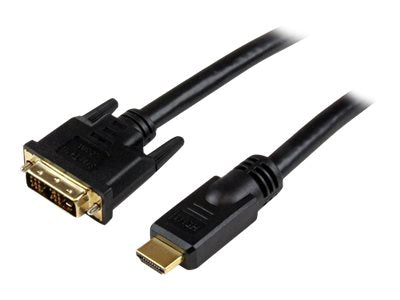 StarTech.com HDMI auf DVI-D Kabel 15m (Stecker/Stecker)