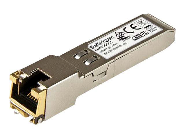 StarTech.com Juniper EX-SFP-1GE-T kompatibel SFP - Gigabit RJ45 Kupfe 1000Base-T SFP Transceiver Modul - 100m - SFP (Mini-GBIC)-