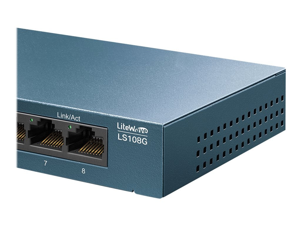 TP-LINK LiteWave LS108G - Switch - unmanaged