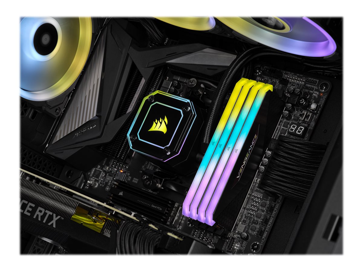 Corsair Vengeance RGB RT - DDR4 - Kit - 32 GB: 2 x 16 GB