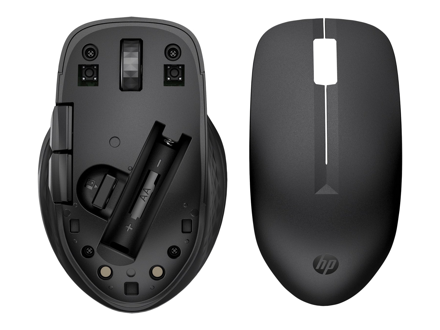 HP 435 - Maus - ergonomisch - 5 Tasten - kabellos