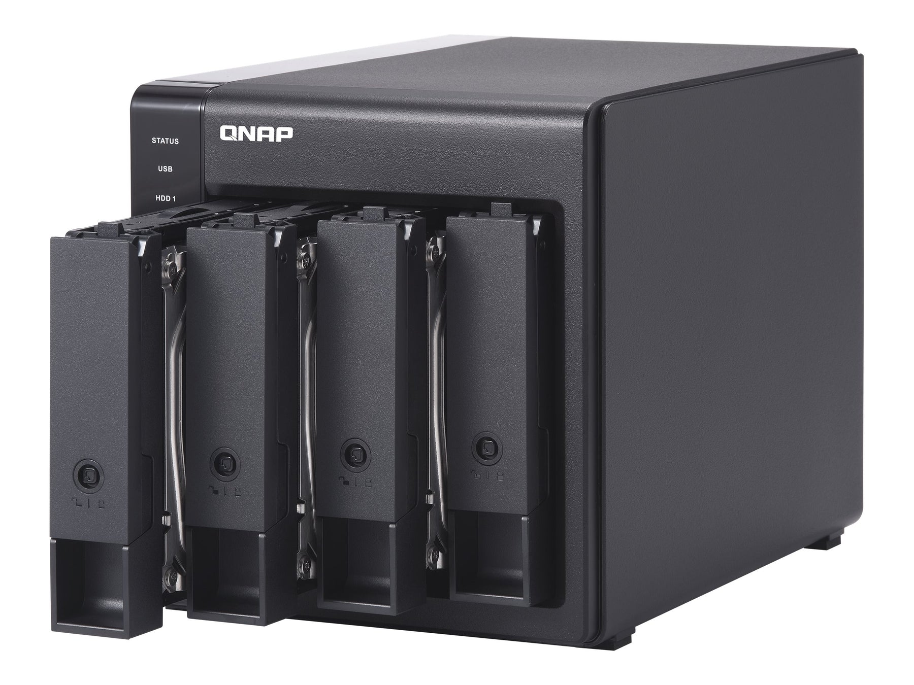 QNAP TR-004 - Festplatten-Array - 0 TB - 4 Schächte (SATA-300)