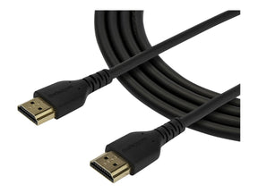 StarTech.com RHDMM1MP HDMI Kabel (2m, HDMI 2.0, 4k 60Hz, premium High Speed HDMI Kabel mit Ethernet, für Monitore oder TVs)