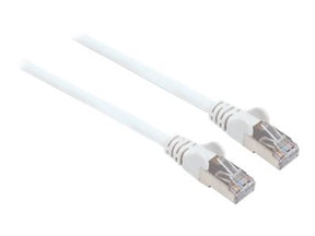 Intellinet Network Patch Cable, Cat6, 30m, White, Copper, S/FTP, LSOH / LSZH, PVC, RJ45, Gold Plated Contacts, Snagless, Booted, Polybag - Patch-Kabel - RJ-45 (M)