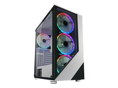 LC-Power Gaming 803W Lucid_X - MDT - ATX - Seitenteil mit Fenster (gehärtetes Glas)