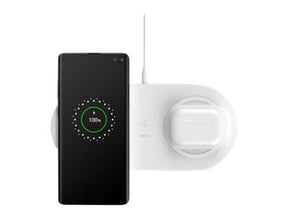 Belkin BoostCharge Dual - Induktive Ladematte + AC-Netzteil