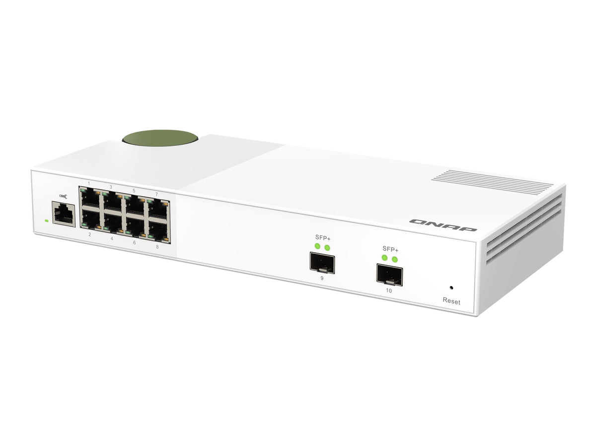 QNAP QSW-M2108-2S - Switch - managed - 2 x 10 Gigabit SFP+ + 8 x 2.5GBase-T