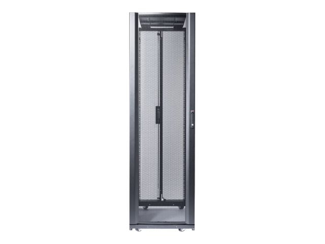 APC NetShelter SX Enclosure with Roof and Sides - Schrank - Schwarz - 48U - 48.3 cm (19")