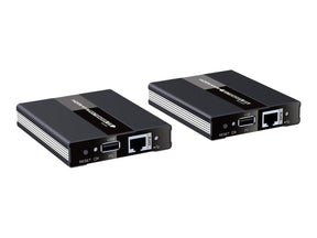 IC Intracom Techly HDMI KVM Extender on network cable - Sender und Empfänger