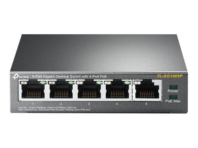 TP-LINK TL-SG1005P - Switch - unmanaged - 4 x 10/100/1000 (PoE)