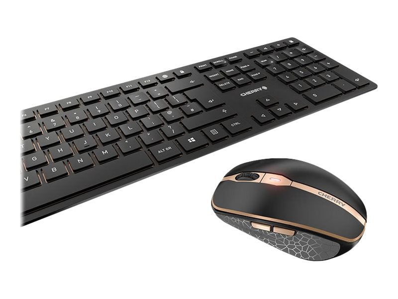 Cherry DW 9100 SLIM - Tastatur-und-Maus-Set - kabellos