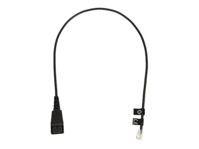 Jabra Headset-Kabel - RJ-10 männlich zu Quick Disconnect männlich