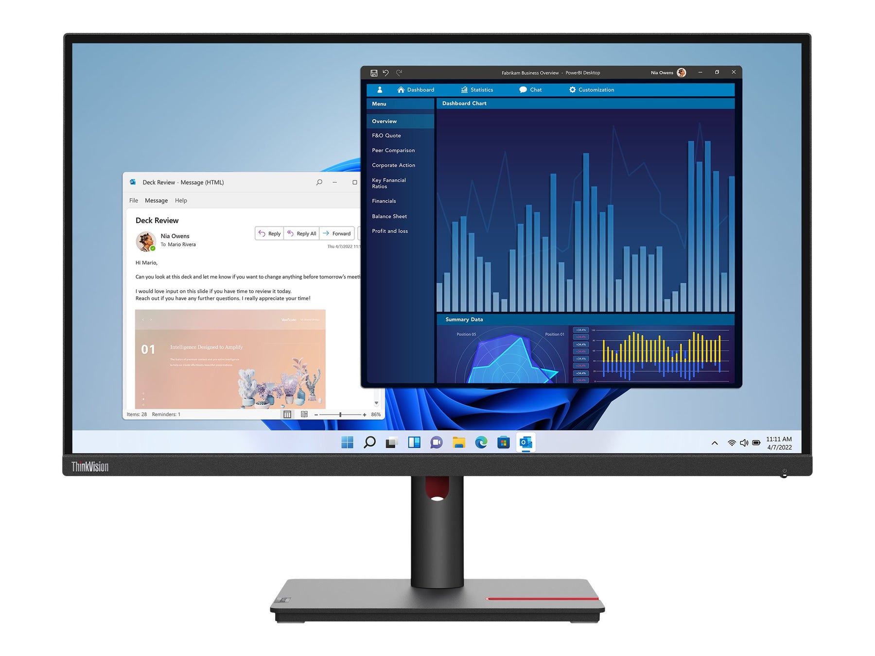 Lenovo ThinkVision T27p-30 - LED-Monitor - 68.6 cm (27")