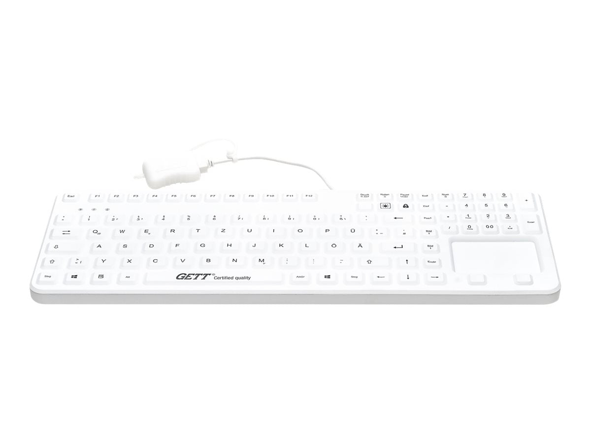 GETT CleanType Prime Touch+ - Tastatur - mit Touchpad