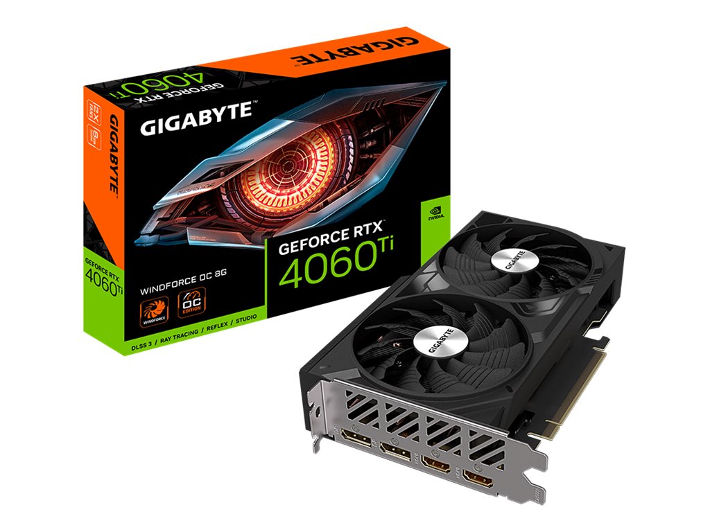 Gigabyte GeForce RTX 4060 Ti WINDFORCE OC 8G