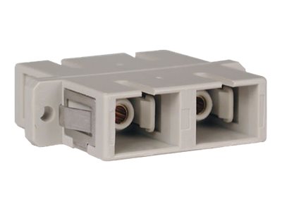 Tripp Duplex Fiber Optic MMF / SMF Multimode Singlemode Coupler SC/SC - Netzwerkkoppler - SC multi-mode (W)