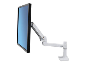 Ergotron LX Desk Monitor Arm - Befestigungskit (Gelenkarm, Spannbefestigung für Tisch, Stange, Erweiterungshalterung)