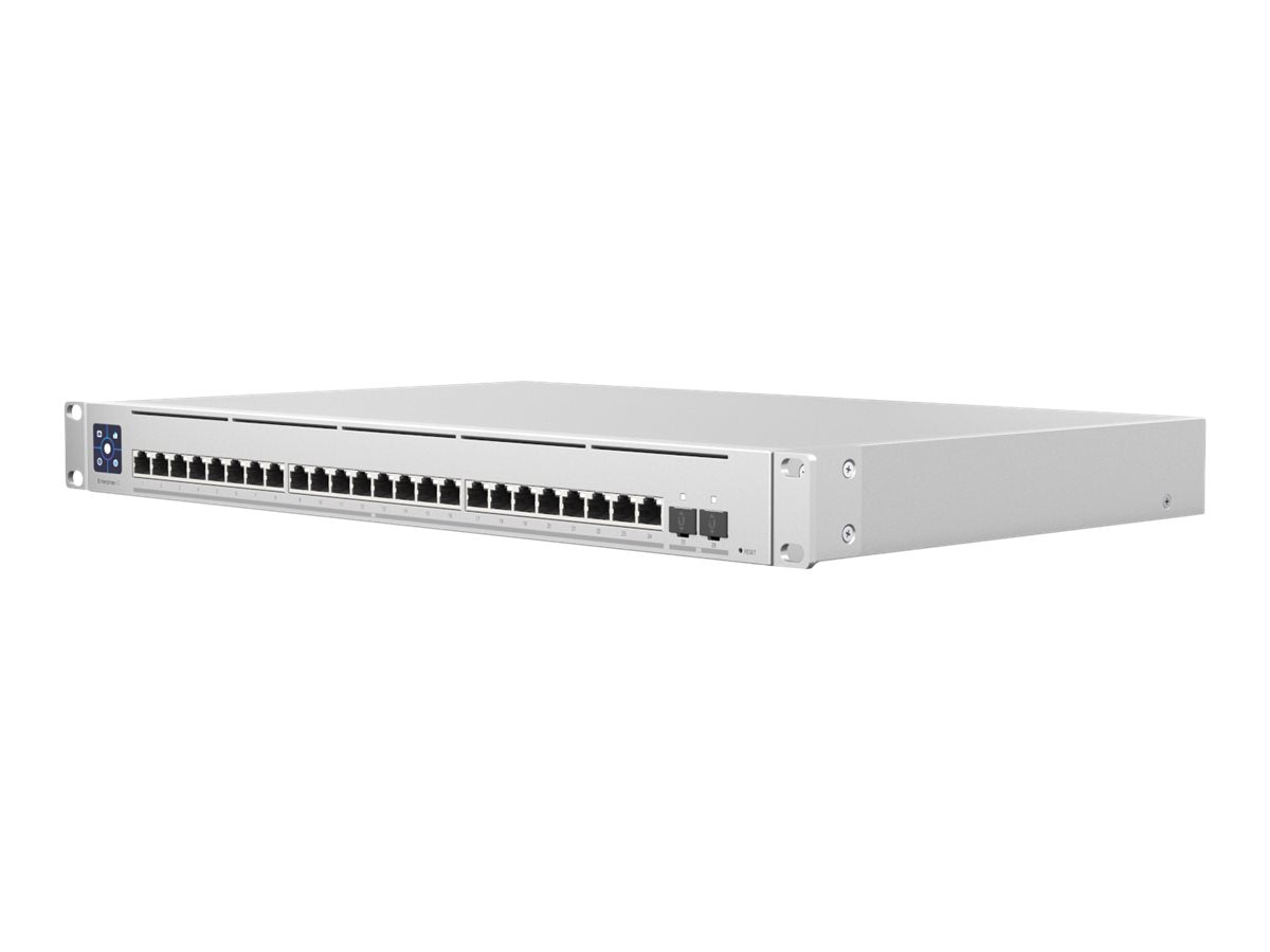 UbiQuiti UniFi Enterprise XG 24 - Switch - L3 - managed - 24 x 100/1000/2.5G/5G/10GBase-T + 2 x 25 Gigabit SFP28 (Uplink)