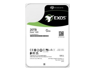 Seagate Exos X20 ST20000NM007D - Festplatte - 20 TB