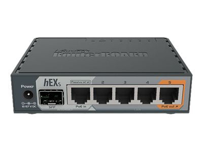 MikroTik RouterBOARD hEX S - Router - 4-Port-Switch
