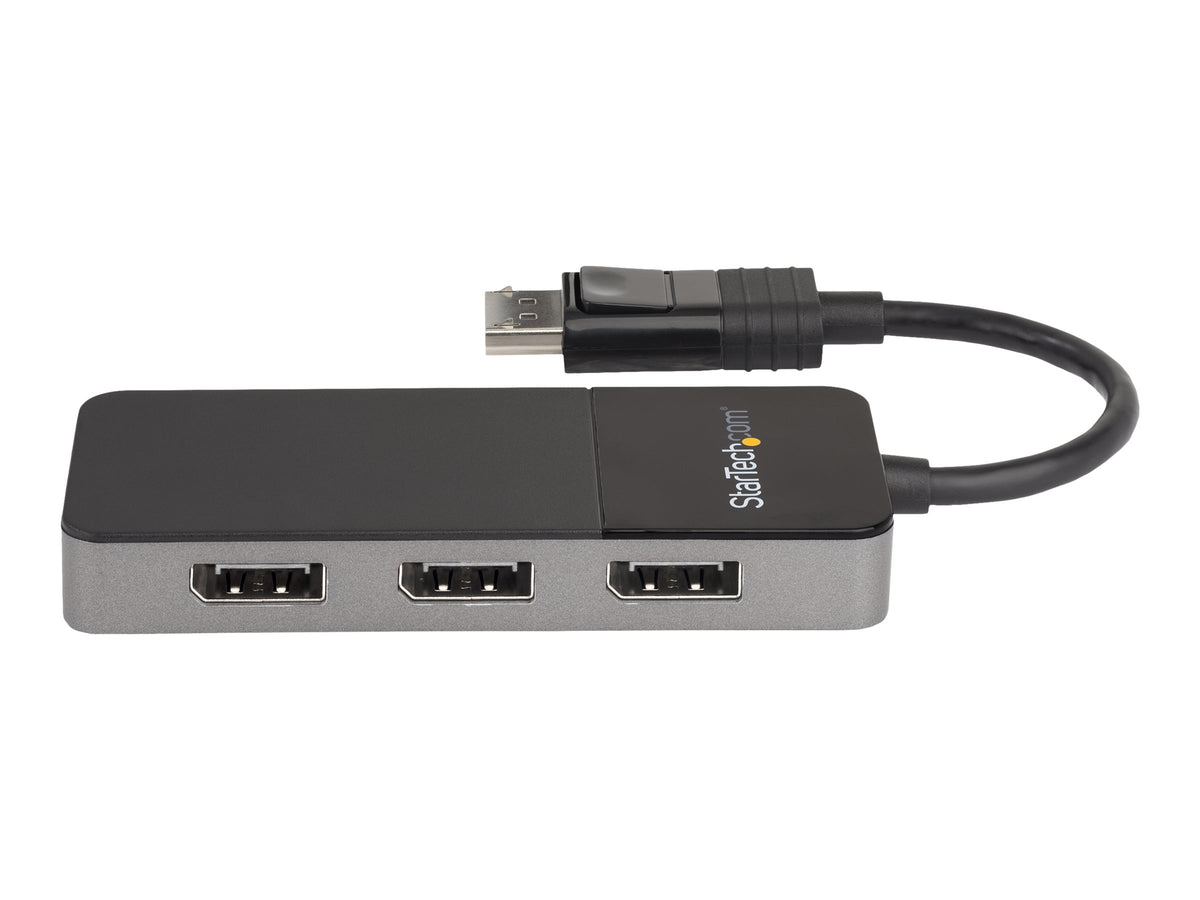 StarTech.com DisplayPort MST Hub (3 Port, 3 x 4k, HDR, EDID, DP 1.4 Multi Monitor Splitter für Windows)