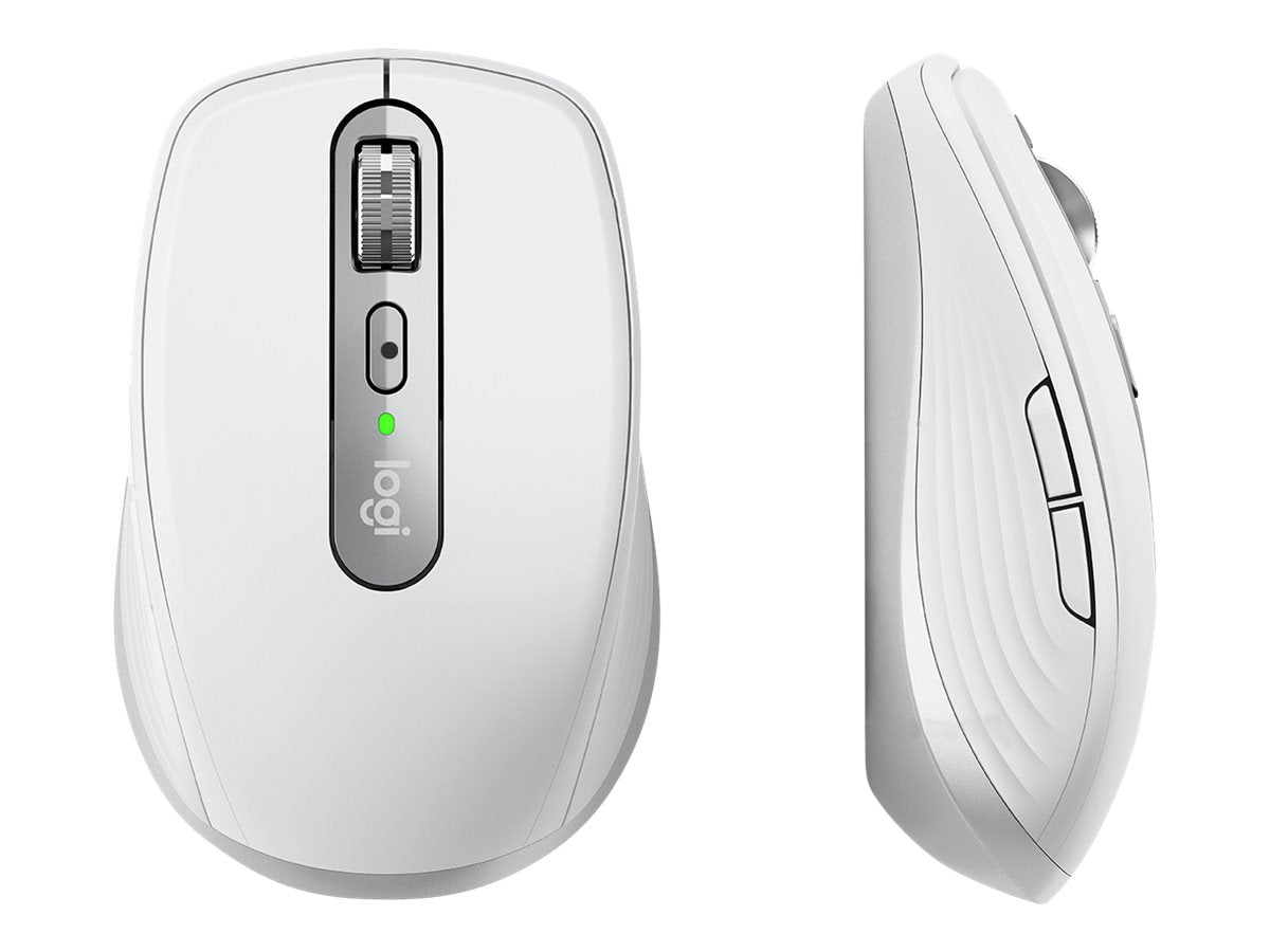 Logitech MX Anywhere 3 for Mac - Maus - Laser - 6 Tasten - kabellos - Bluetooth - kabelloser Empfänger (USB)