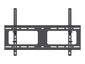 Manhattan TV & Monitor Mount, Wall, Tilt, 1 screen, Screen Sizes: 37-65", Black, VESA 200x200 to 600x400mm, Max 80kg, LFD, Lifetime Warranty - Klammer - für LCD TV - Stahl - Bildschirmgröße: 94-203 cm (37"-80")