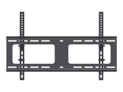 Manhattan TV & Monitor Mount, Wall, Tilt, 1 screen, Screen Sizes: 37-65", Black, VESA 200x200 to 600x400mm, Max 80kg, LFD, Lifetime Warranty - Klammer - für LCD TV - Stahl - Bildschirmgröße: 94-203 cm (37"-80")