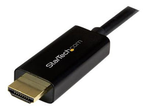 StarTech.com DisplayPort auf HDMI Kabel - 5m - DP zu HDMI Adapter mit Kabel - Ultra HD 4K 30Hz - St/St - Videokabel - DisplayPort (M)