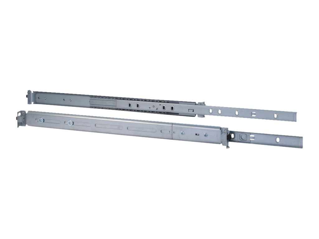 Inter-Tech 18" Telescopic rail - Rack-Schienen-Kit - Grau - 1U - 48.3 cm (19")