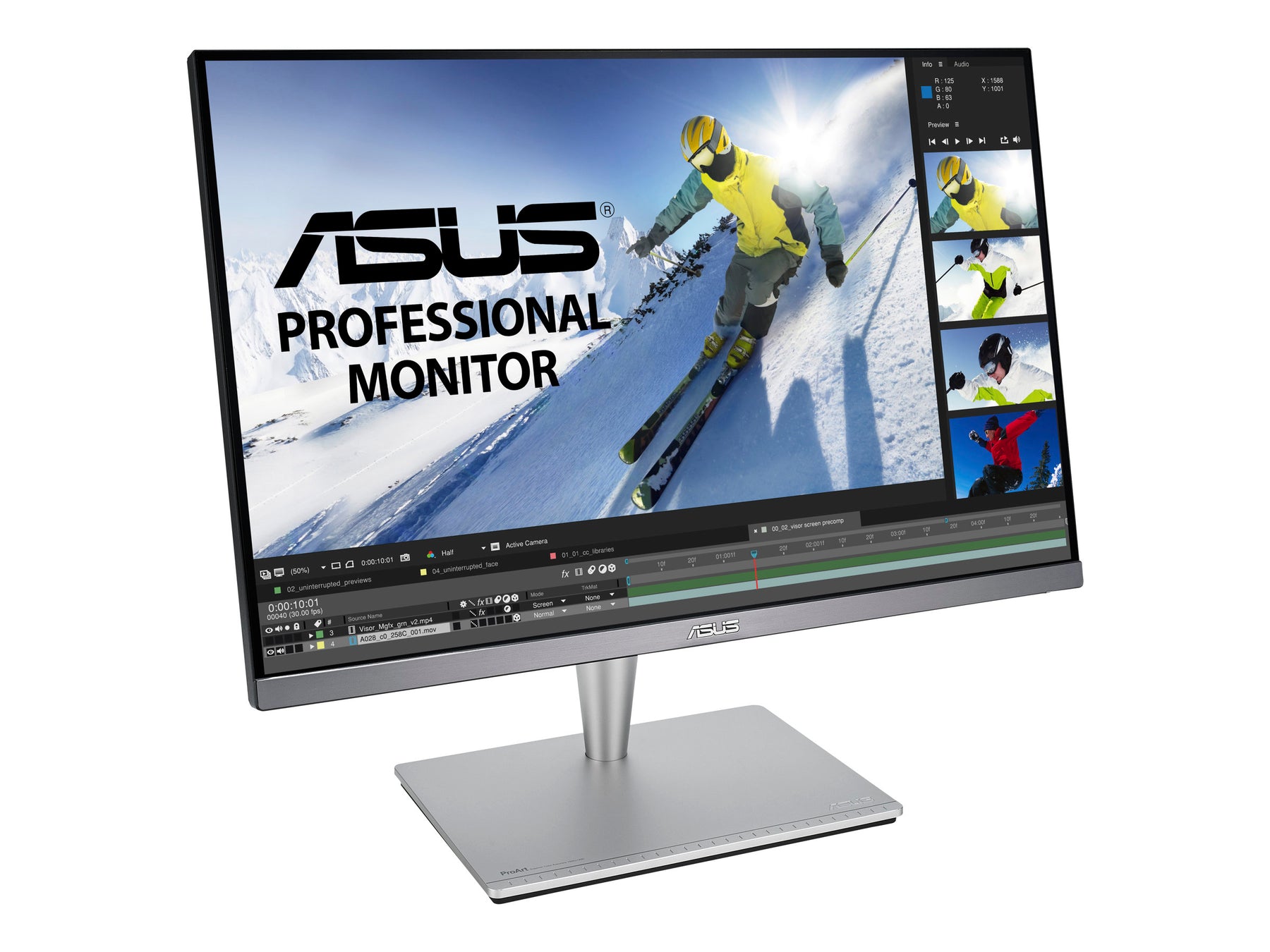 ASUS ProArt PA24AC - LCD-Monitor - 61.2 cm (24.1")